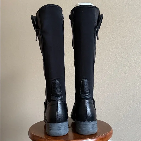 Earth Origins Portia Black Moto Boots - Picture 8 of 11